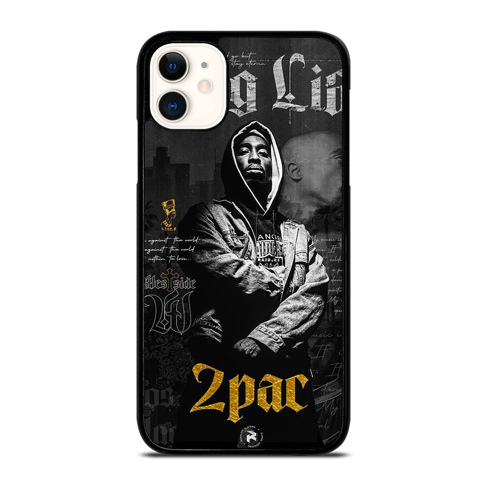 TUPAC 2PAC RAPPER POSTER iPhone 11 Case Cover