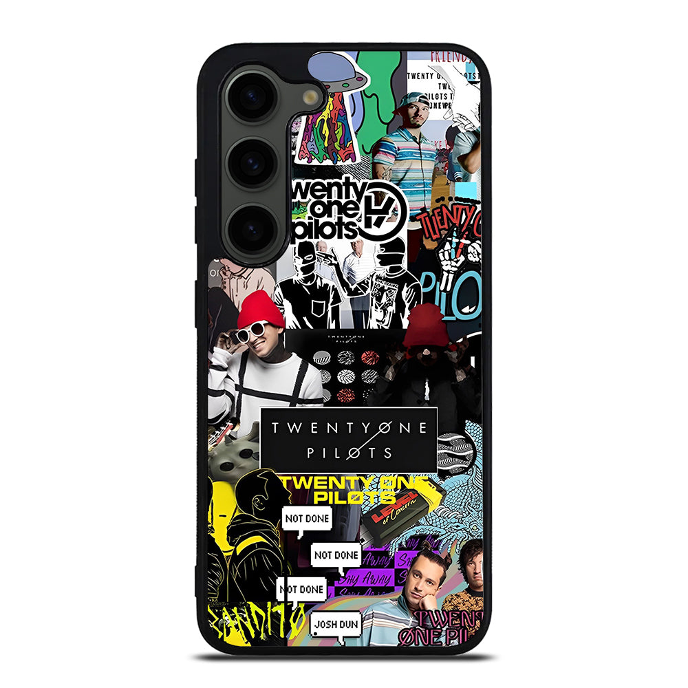 TWENTY ONE PILOTS COLLAGE Samsung Galaxy S23 Plus Case Cover