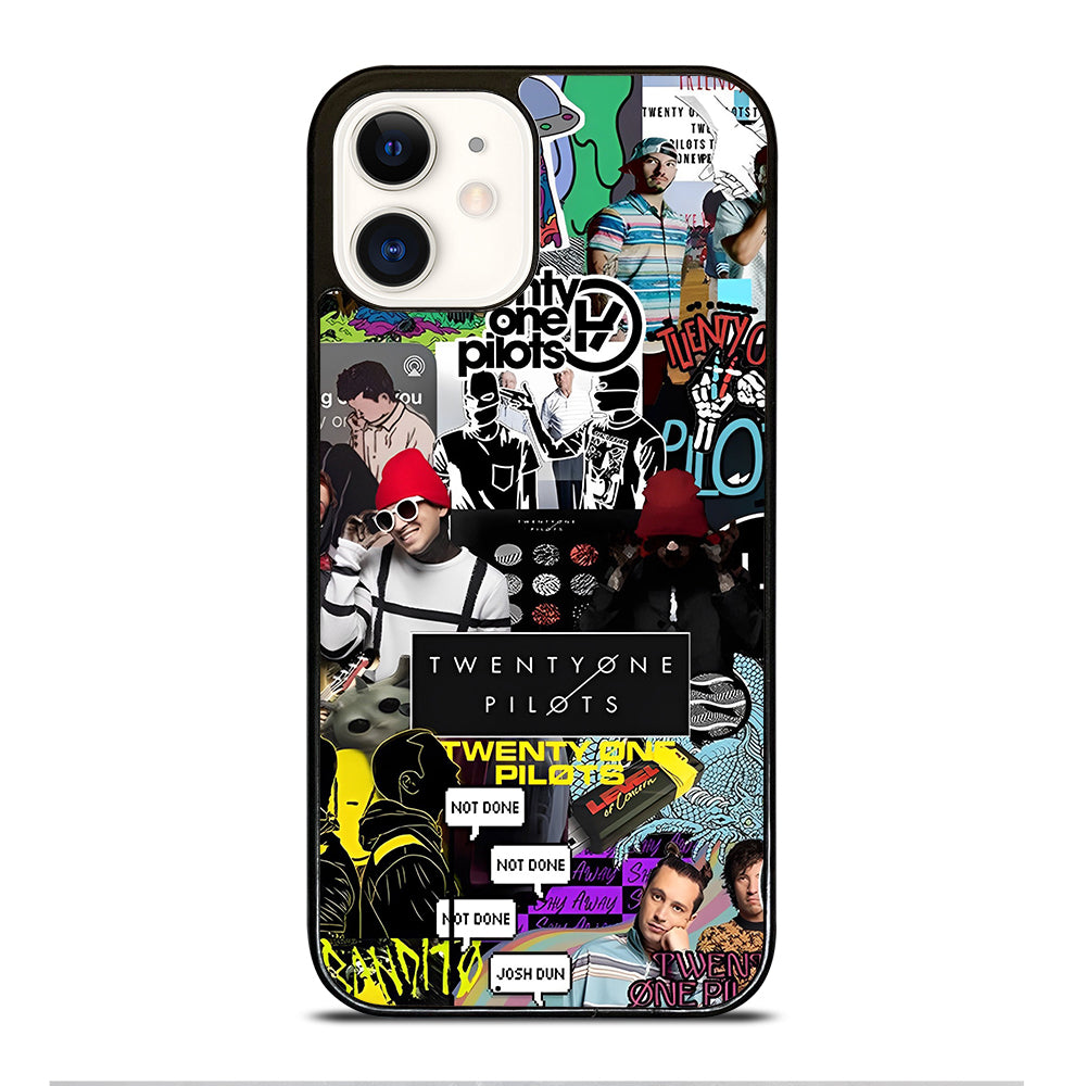 TWENTY ONE PILOTS COLLAGE iPhone 12 Case Cover