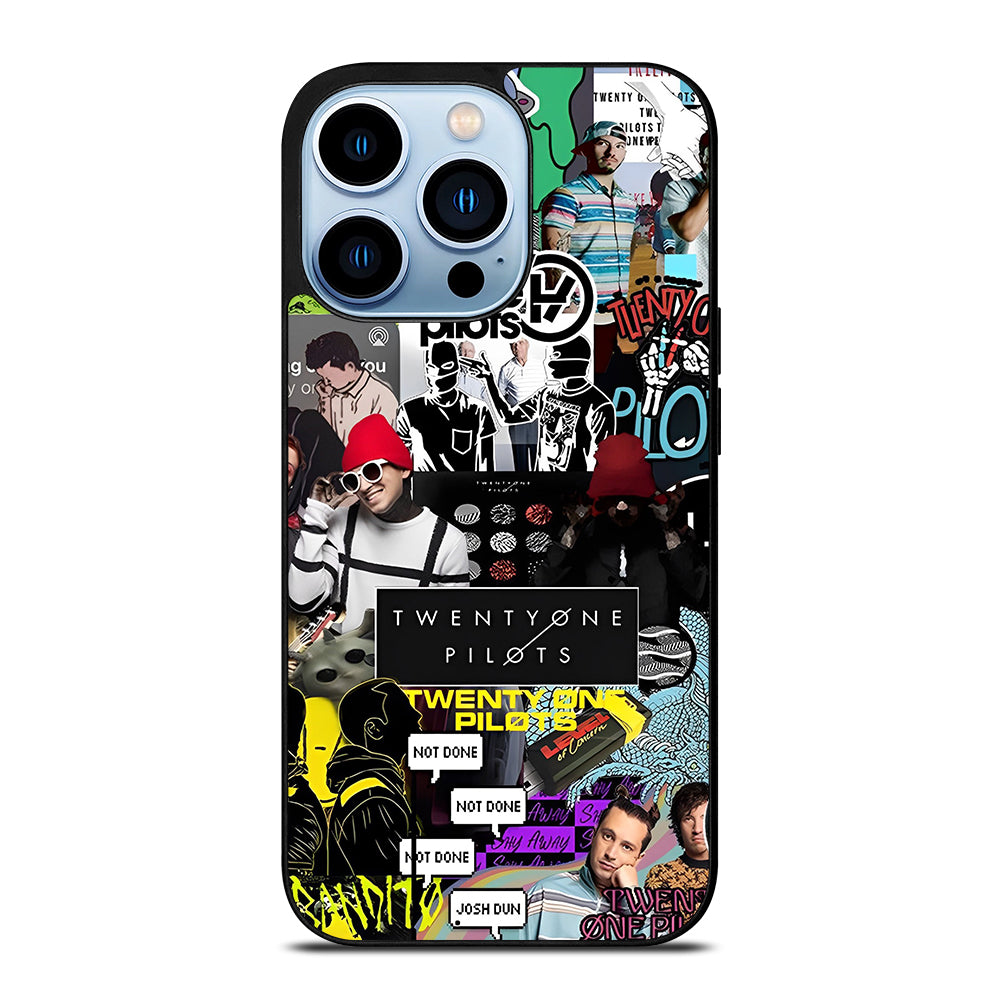 TWENTY ONE PILOTS COLLAGE iPhone 13 Pro Max Case Cover