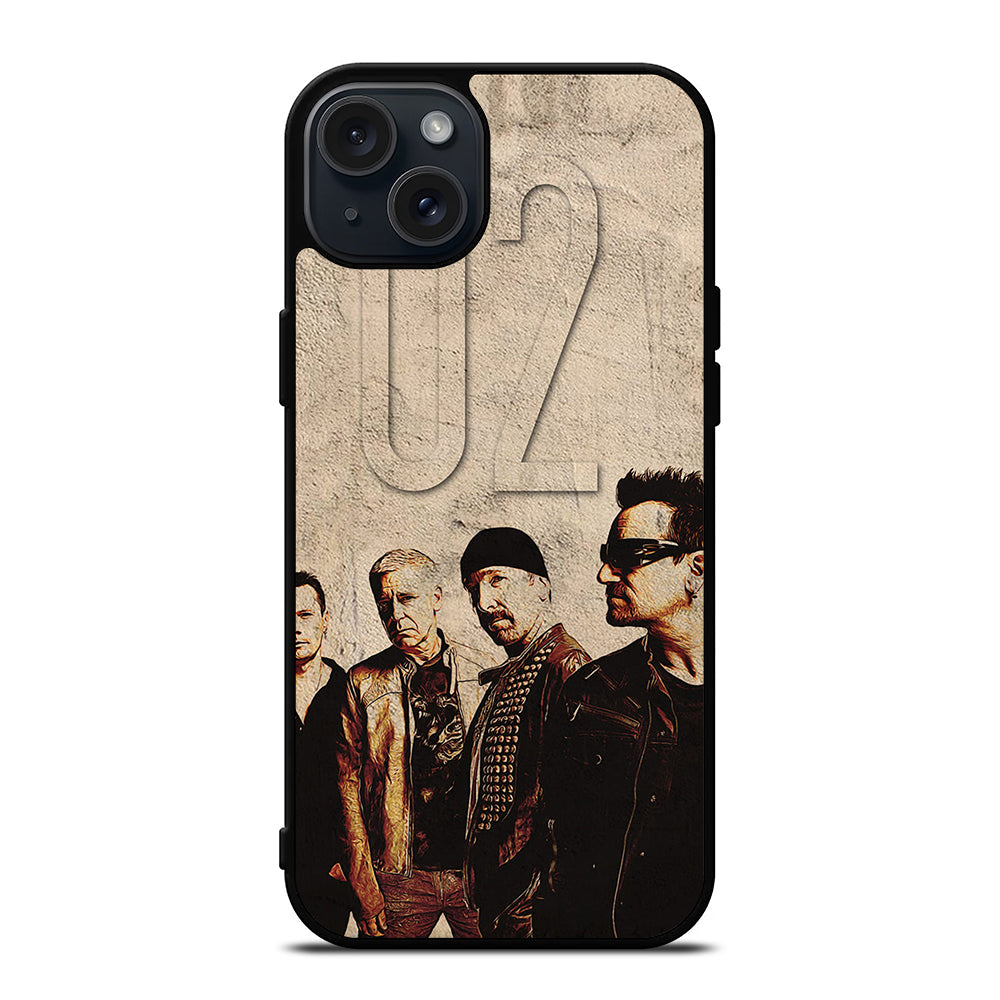 U2 BAND POSTER 2 iPhone 15 Plus Case Cover