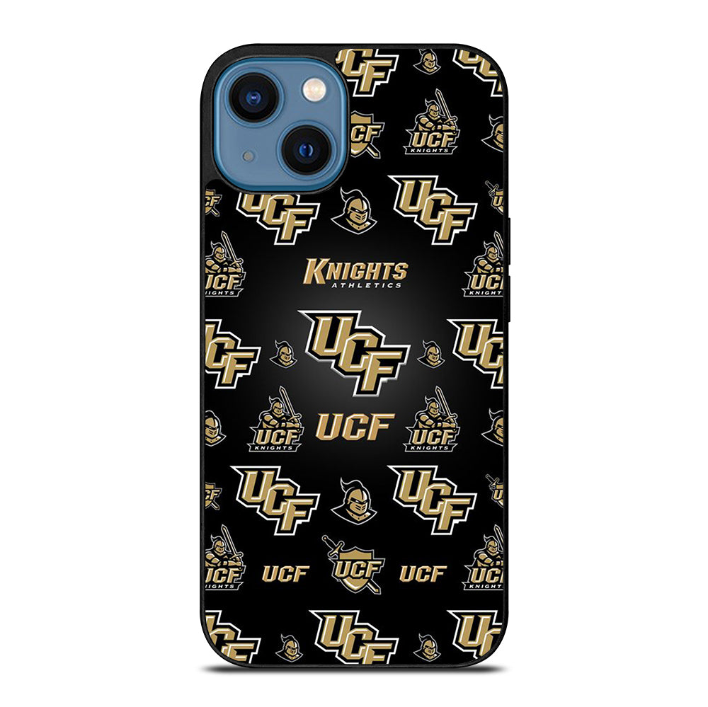 UCF KNIGHTS LOGO PATTERN iPhone 14 Case Cover