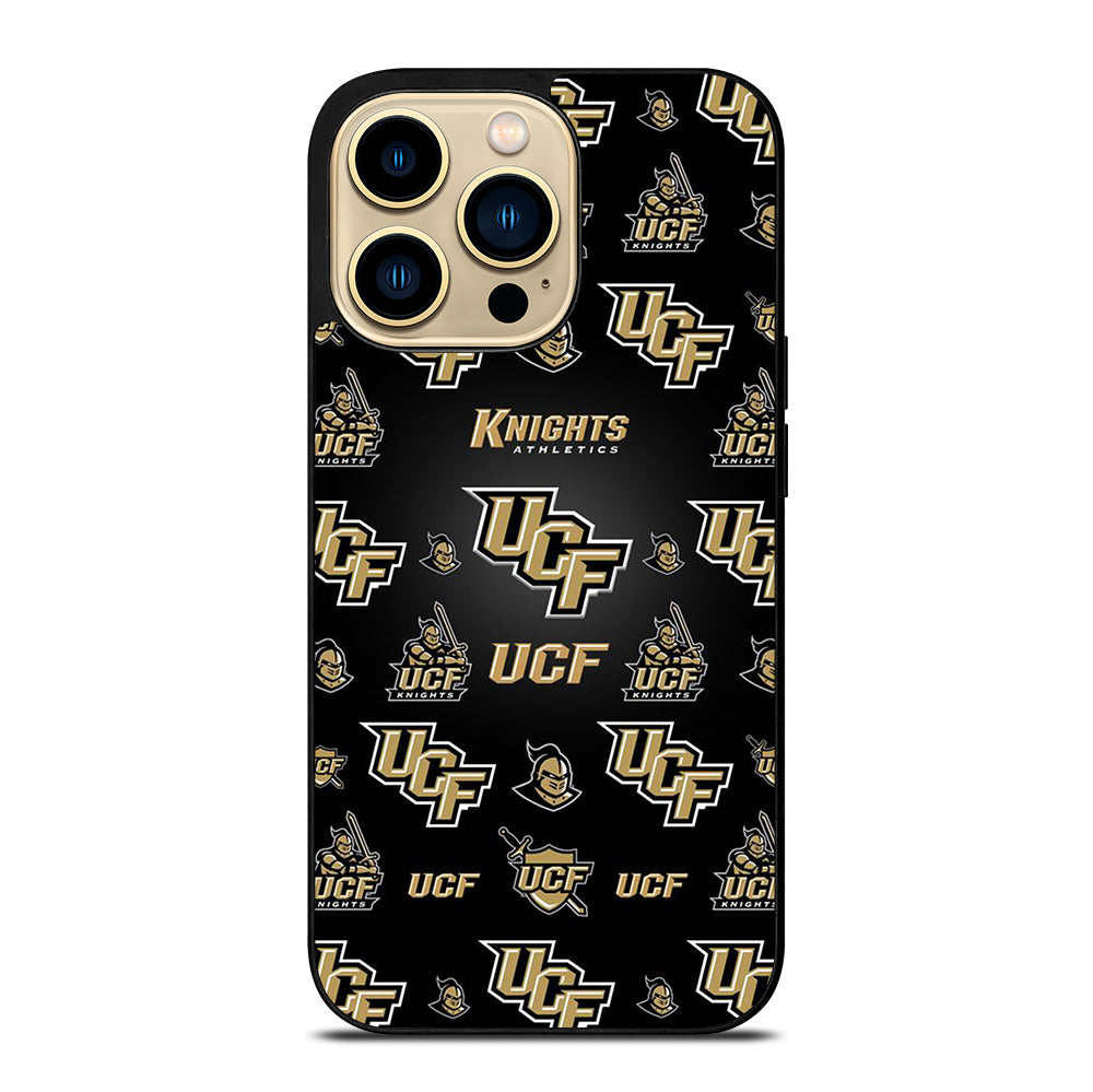 UCF KNIGHTS LOGO PATTERN iPhone 14 Pro Max Case Cover
