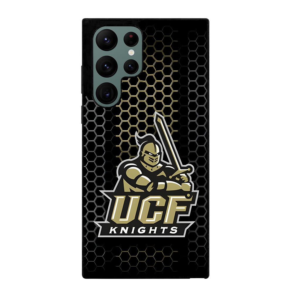 UCF KNIGHTS METAL LOGO Samsung Galaxy S22 Ultra Case Cover