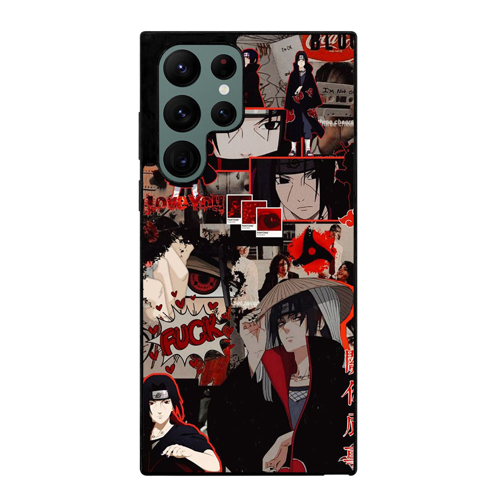 UCHIHA ITACHI NARUTO ANIME COLLAGE Samsung Galaxy S22 Ultra Case Cover