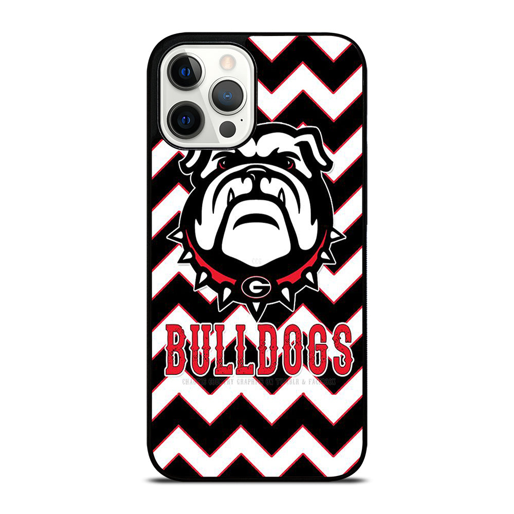 UGA GEORGIA BULLDOGS FOOTBALL LOGO 2 iPhone 12 Pro Max Case Cover