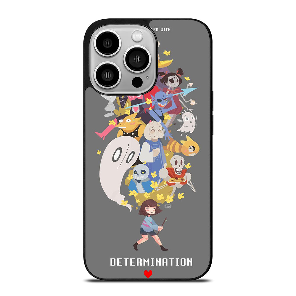 UNDERTALE CHARACTER CARTOON iPhone 14 Pro Case Cover