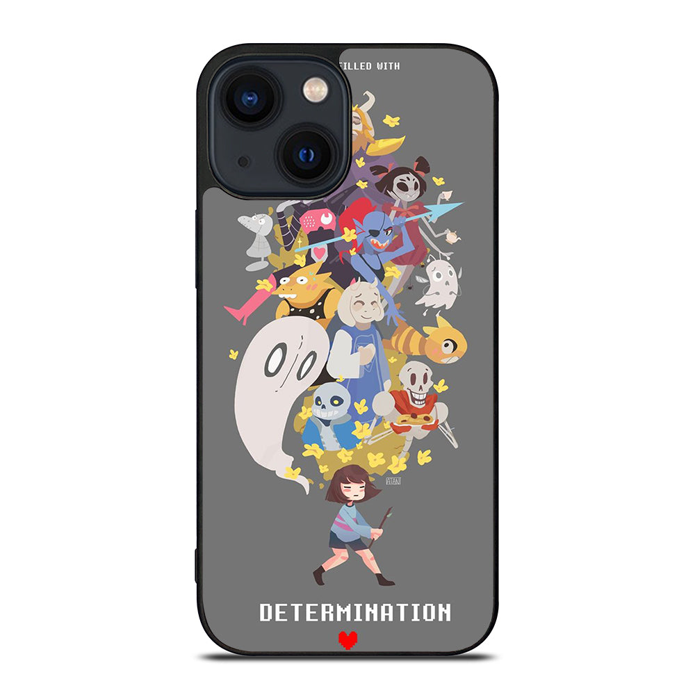 UNDERTALE CHARACTER CARTOON iPhone 14 Plus Case Cover