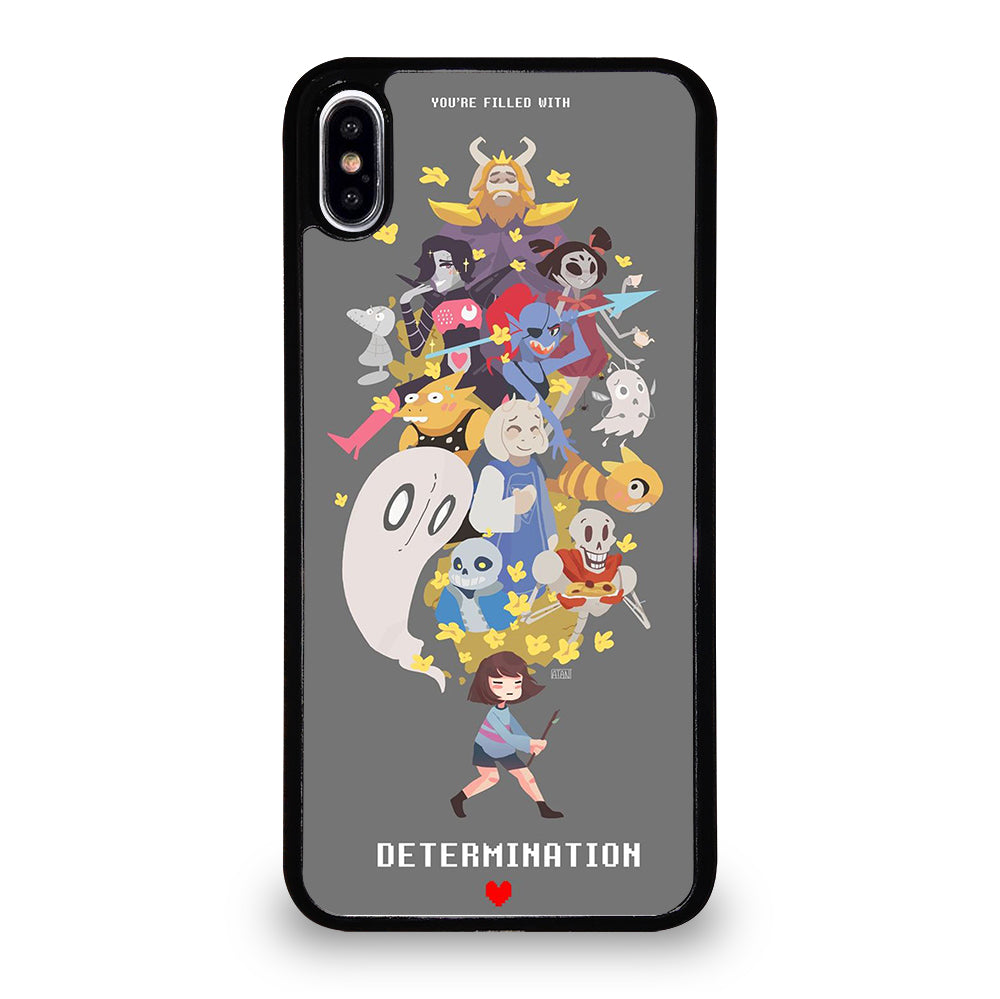 UNDERTALE CHARACTER CARTOON iPhone XS Max Case Cover