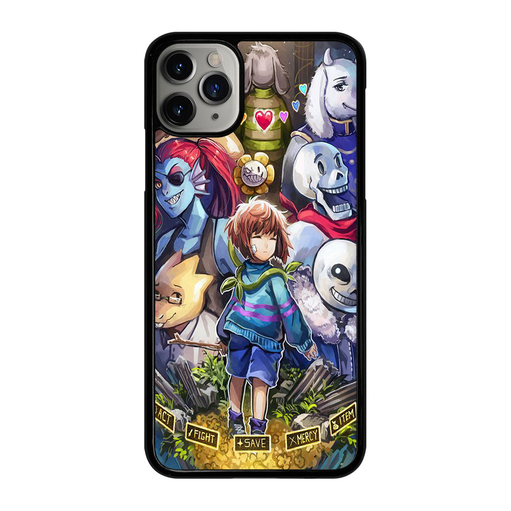 UNDERTALE CHARACTER iPhone 11 Pro Max Case Cover