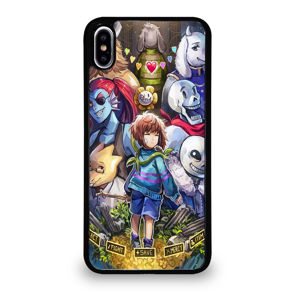 UNDERTALE CHARACTER iPhone XS Max Case Cover