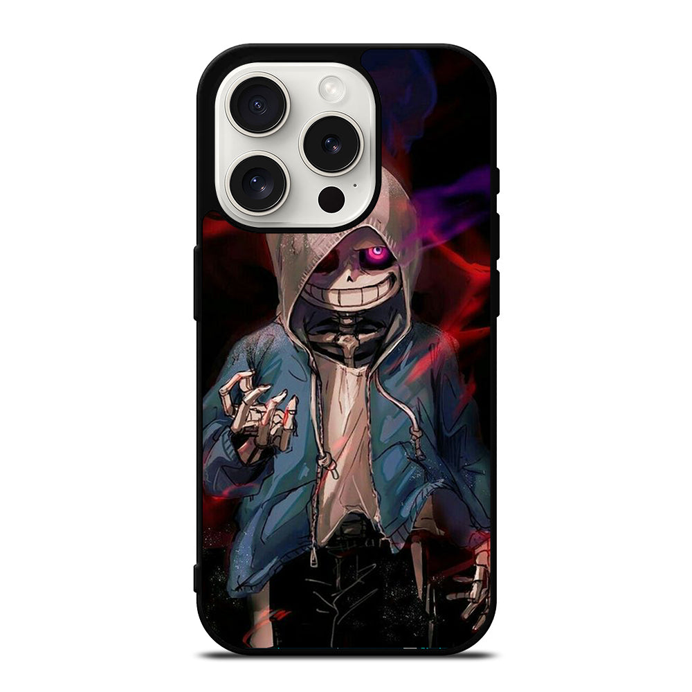 UNDERTALE SANS ART iPhone 15 Pro Case Cover