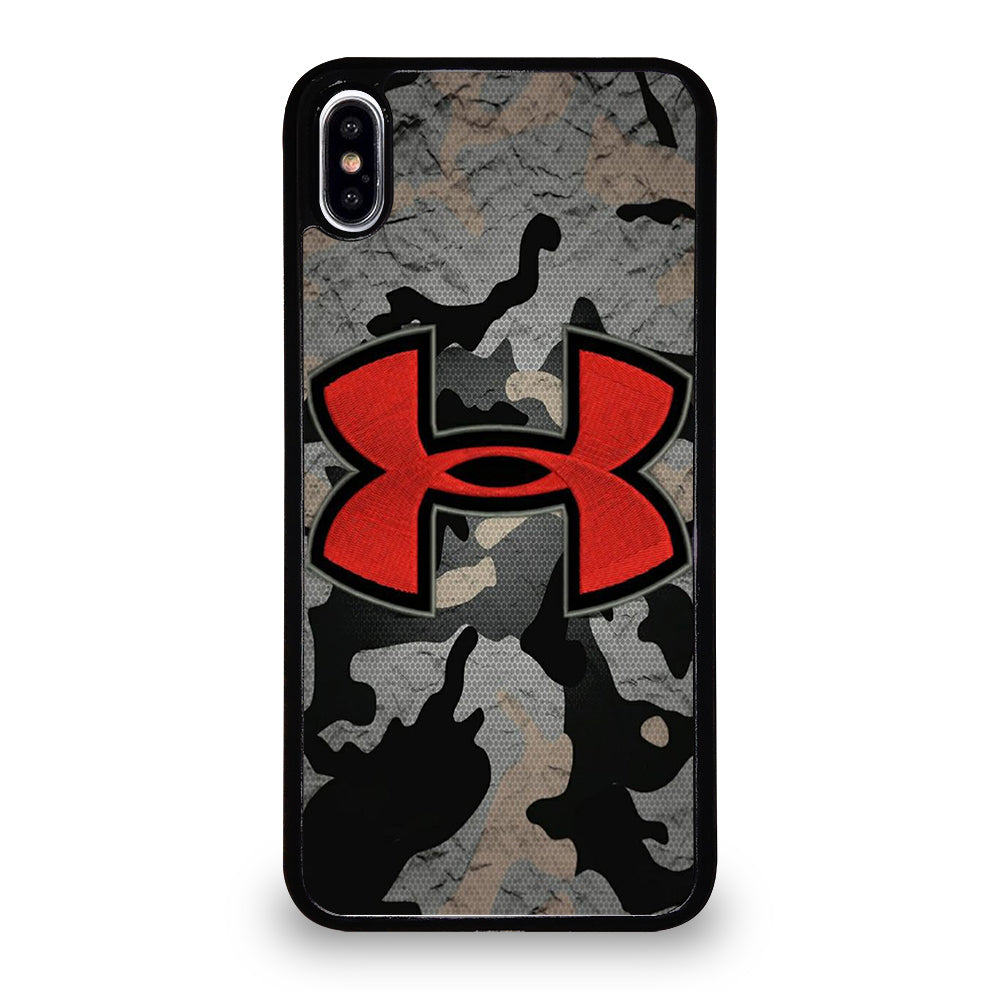 UNDER ARMOUR CAMO RED LOGO iPhone XS Max Case Cover
