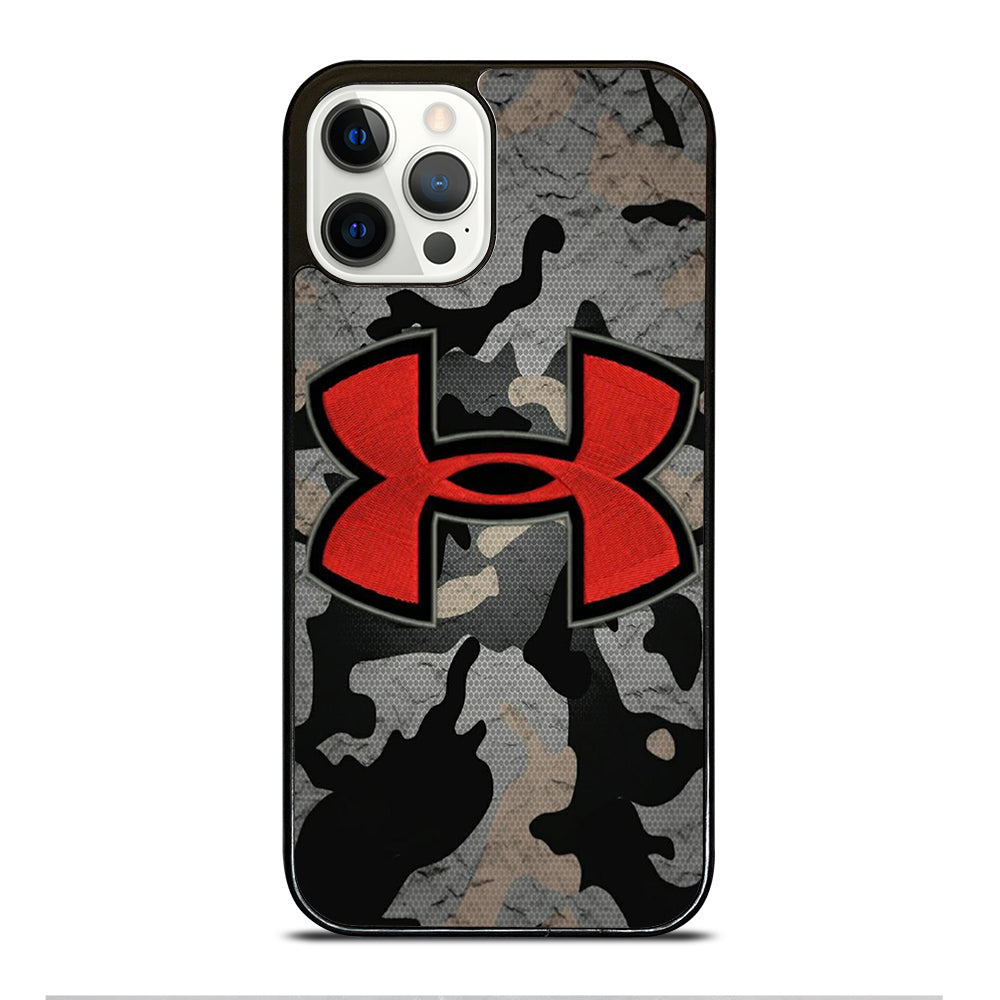 UNDER ARMOUR CAMO RED LOGO iPhone 12 Pro Case Cover