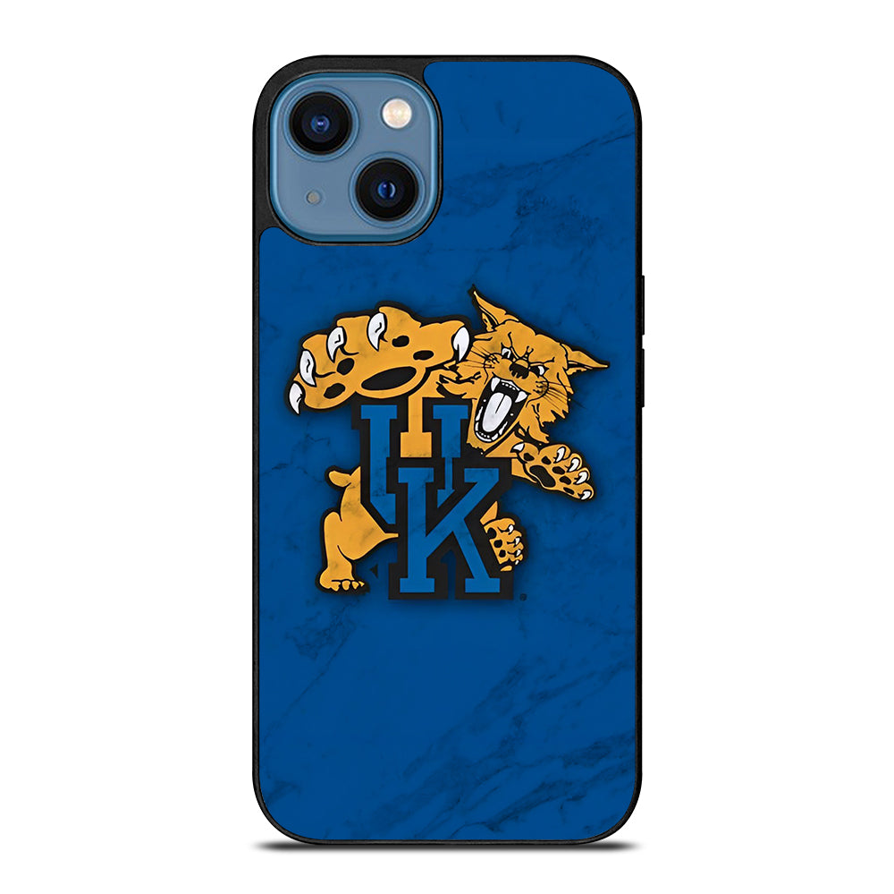UNIVERSITY OF KENTUCKY UK MARBLE LOGO iPhone 14 Case Cover