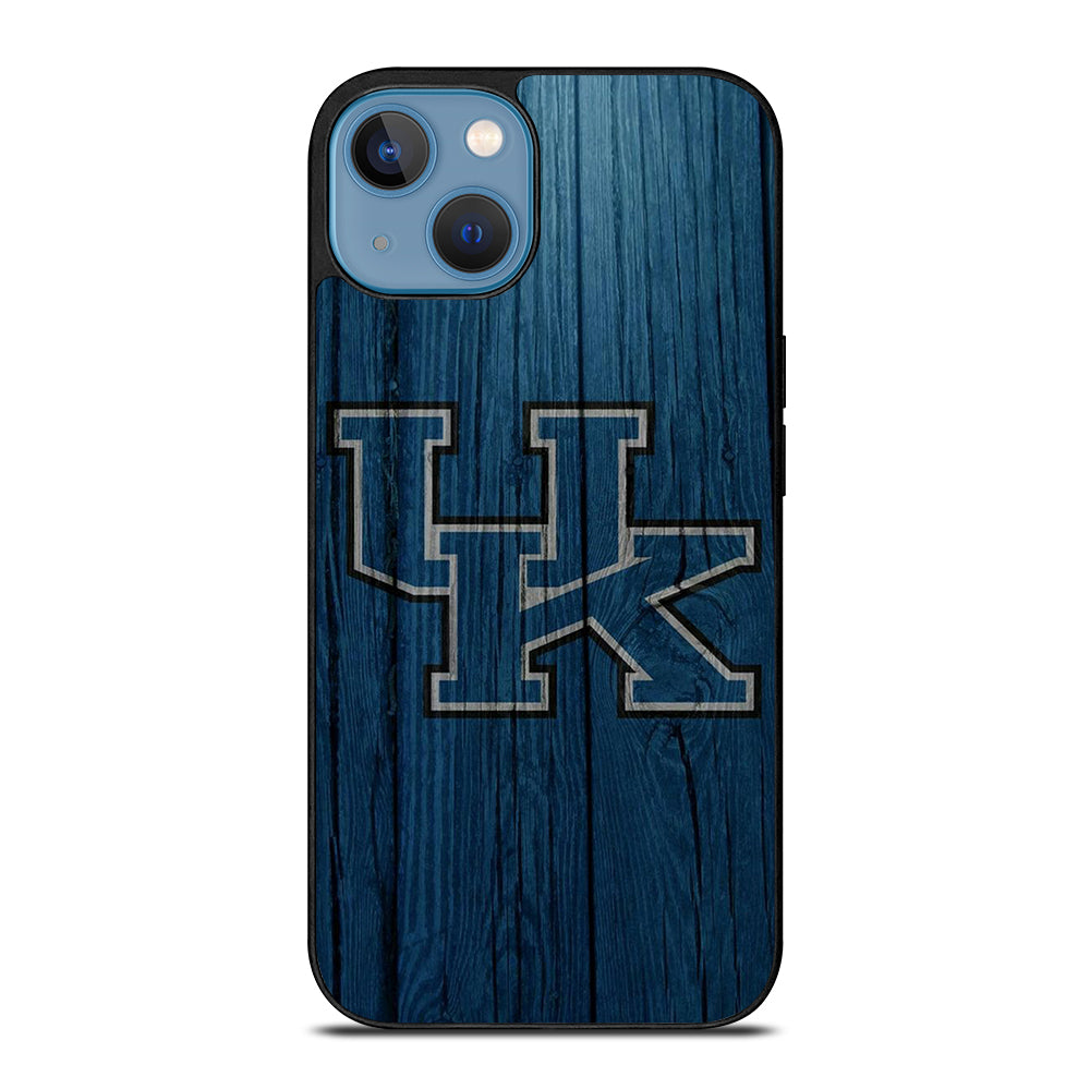 UNIVERSITY OF KENTUCKY UK WOODEN iPhone 13 Case Cover