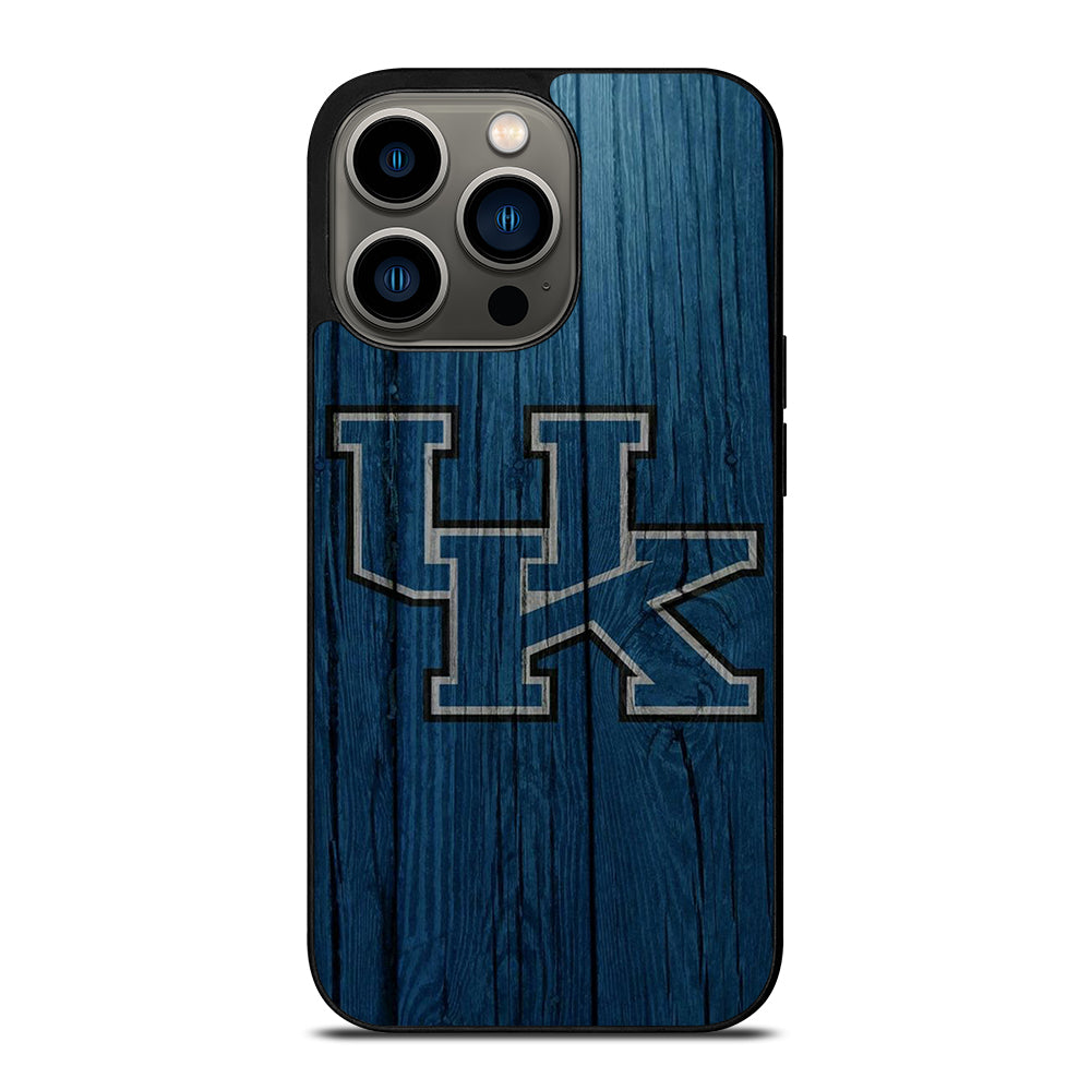 UNIVERSITY OF KENTUCKY UK WOODEN iPhone 13 Pro Case Cover