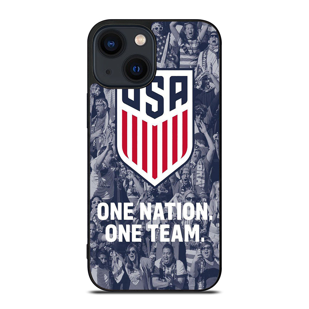 USA SOCCER TEAM SYMBOL 2 iPhone 14 Plus Case Cover