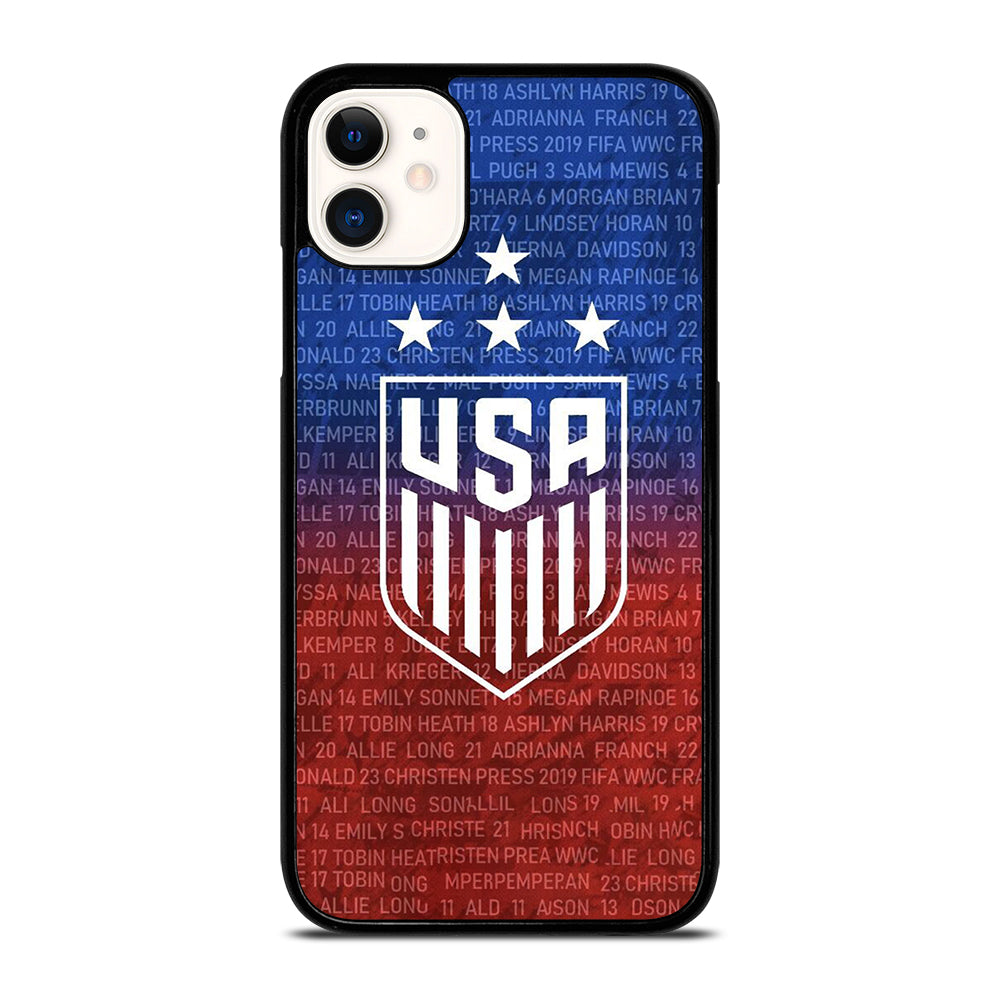 USA SOCCER TEAM SYMBOL 3 iPhone 11 Case Cover