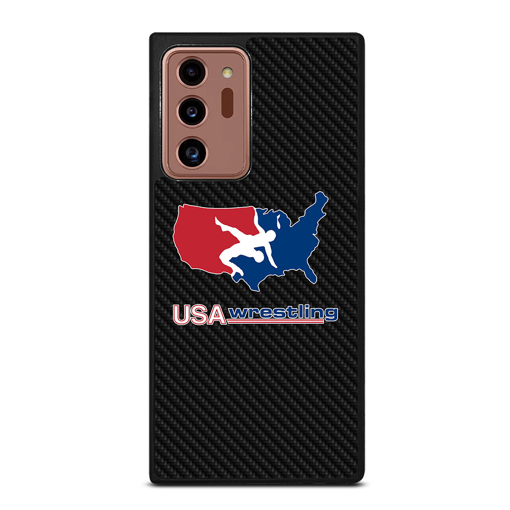 USA WRESTLING CARBON LOGO Samsung Galaxy Note 20 Ultra Case Cover