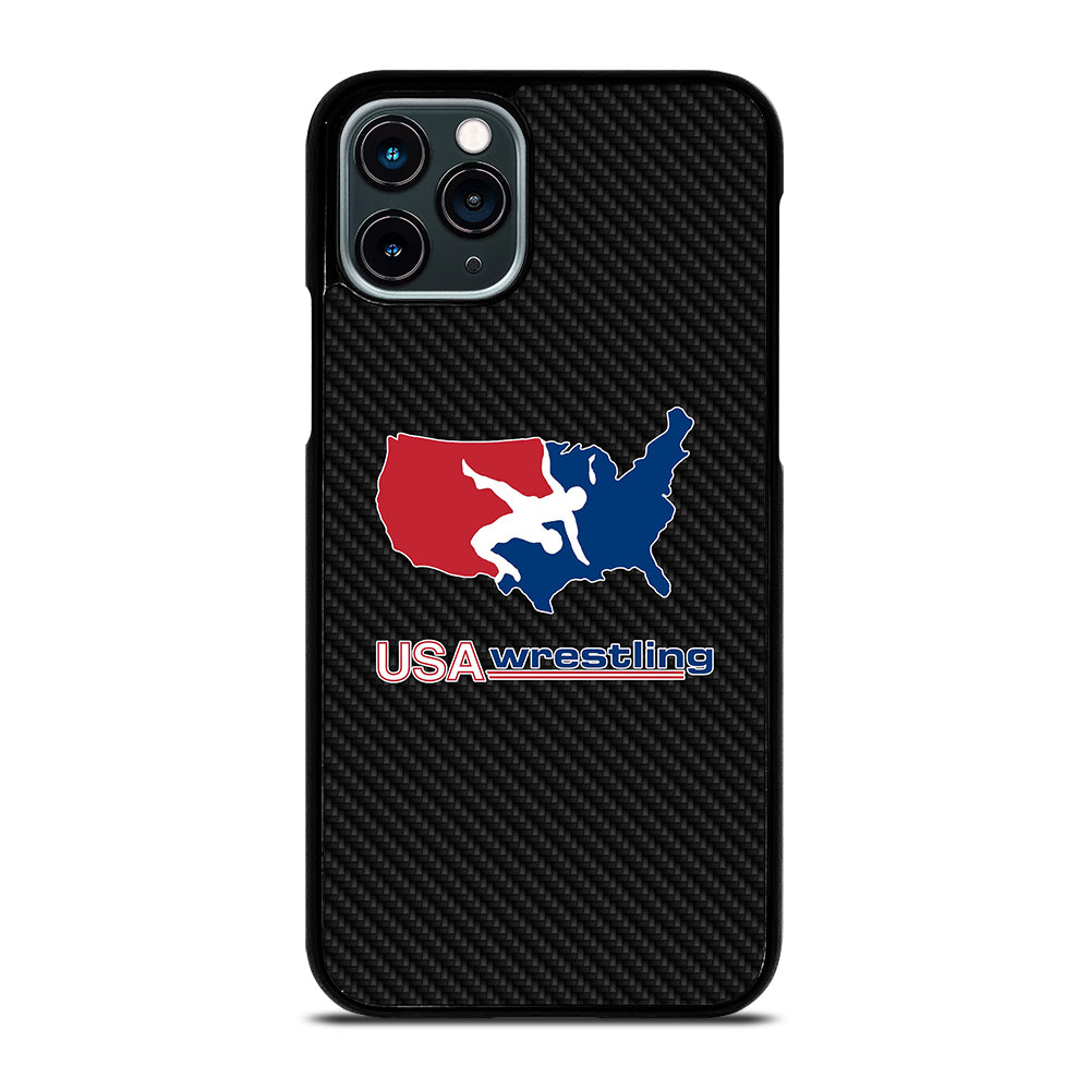 USA WRESTLING CARBON LOGO iPhone 11 Pro Case Cover