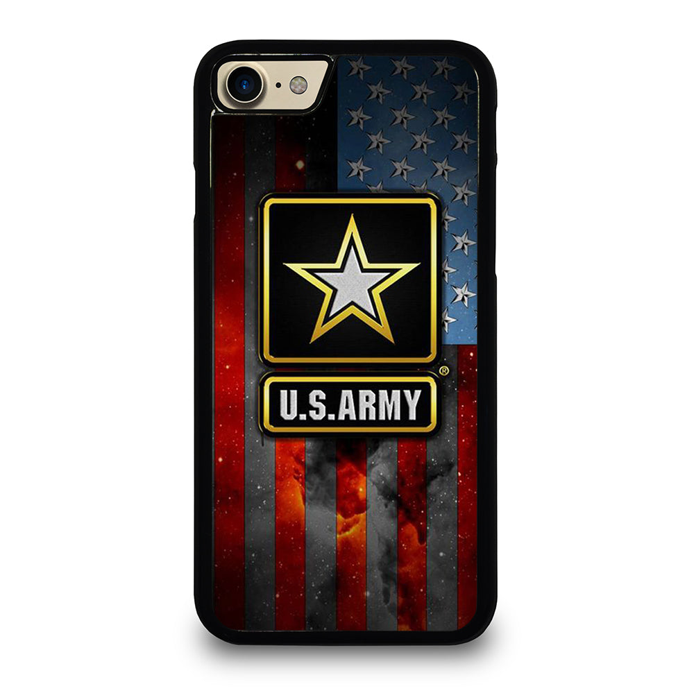 US ARMY USA MILITARY AMERICAN FLAG LOGO 2 iPhone 7 / 8 Case Cover