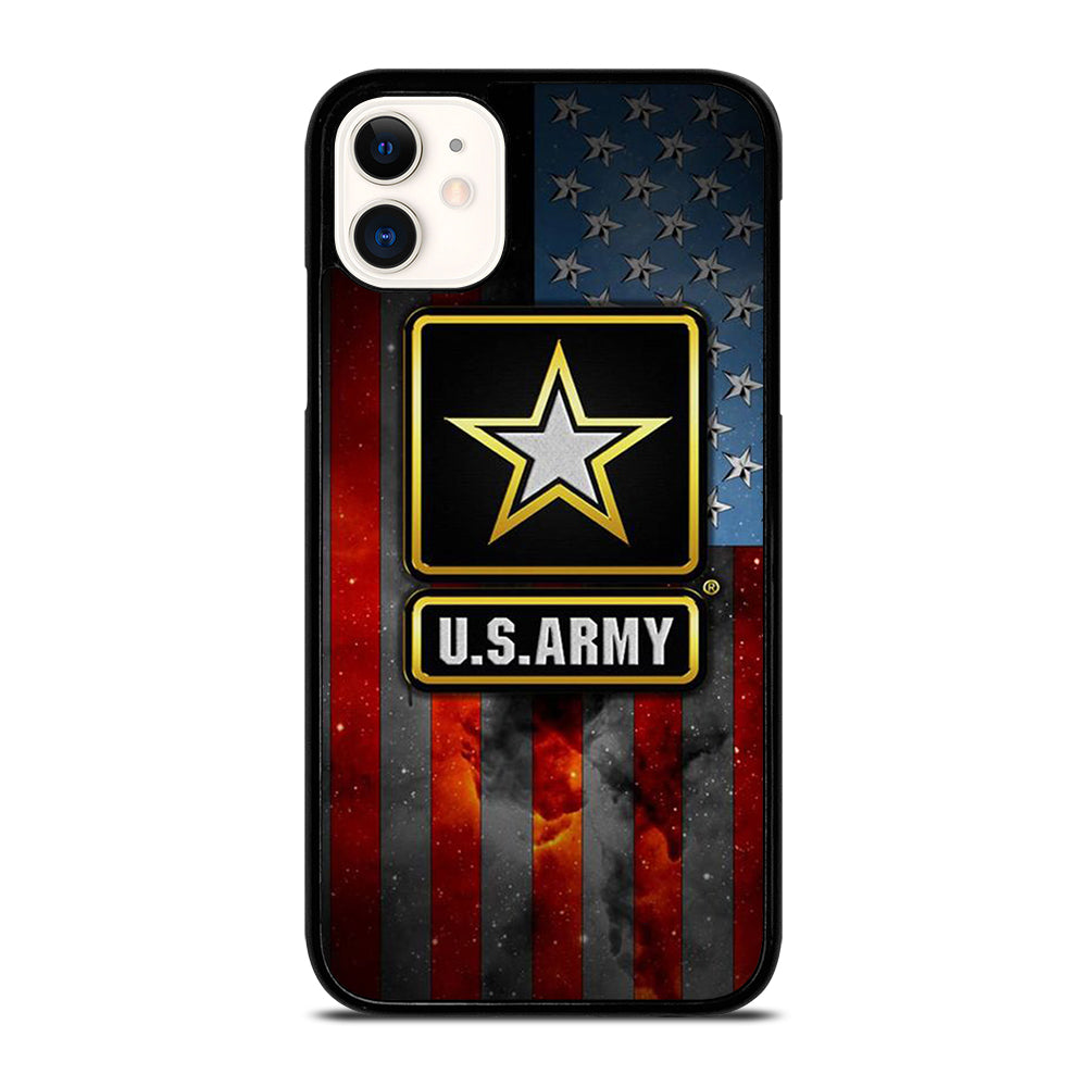 US ARMY USA MILITARY AMERICAN FLAG LOGO 2 iPhone 11 Case Cover