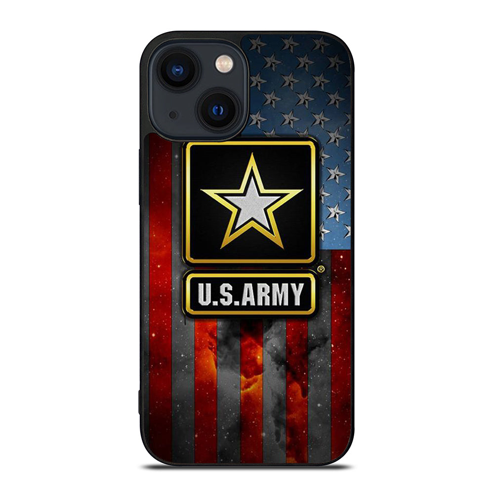 US ARMY USA MILITARY AMERICAN FLAG LOGO 2 iPhone 14 Plus Case Cover