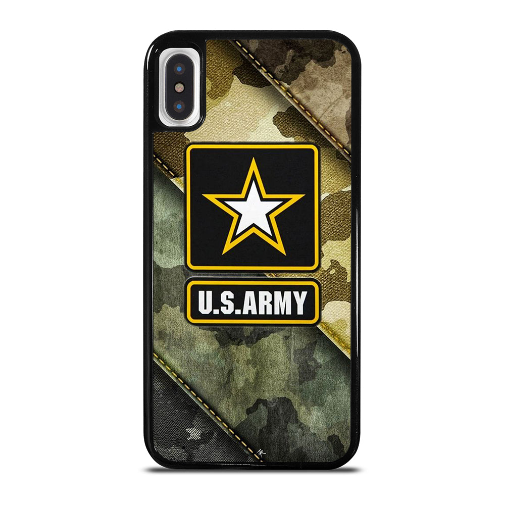 US ARMY USA MILITARY CAMO LOGO 2 iPhone X / XS Case Cover