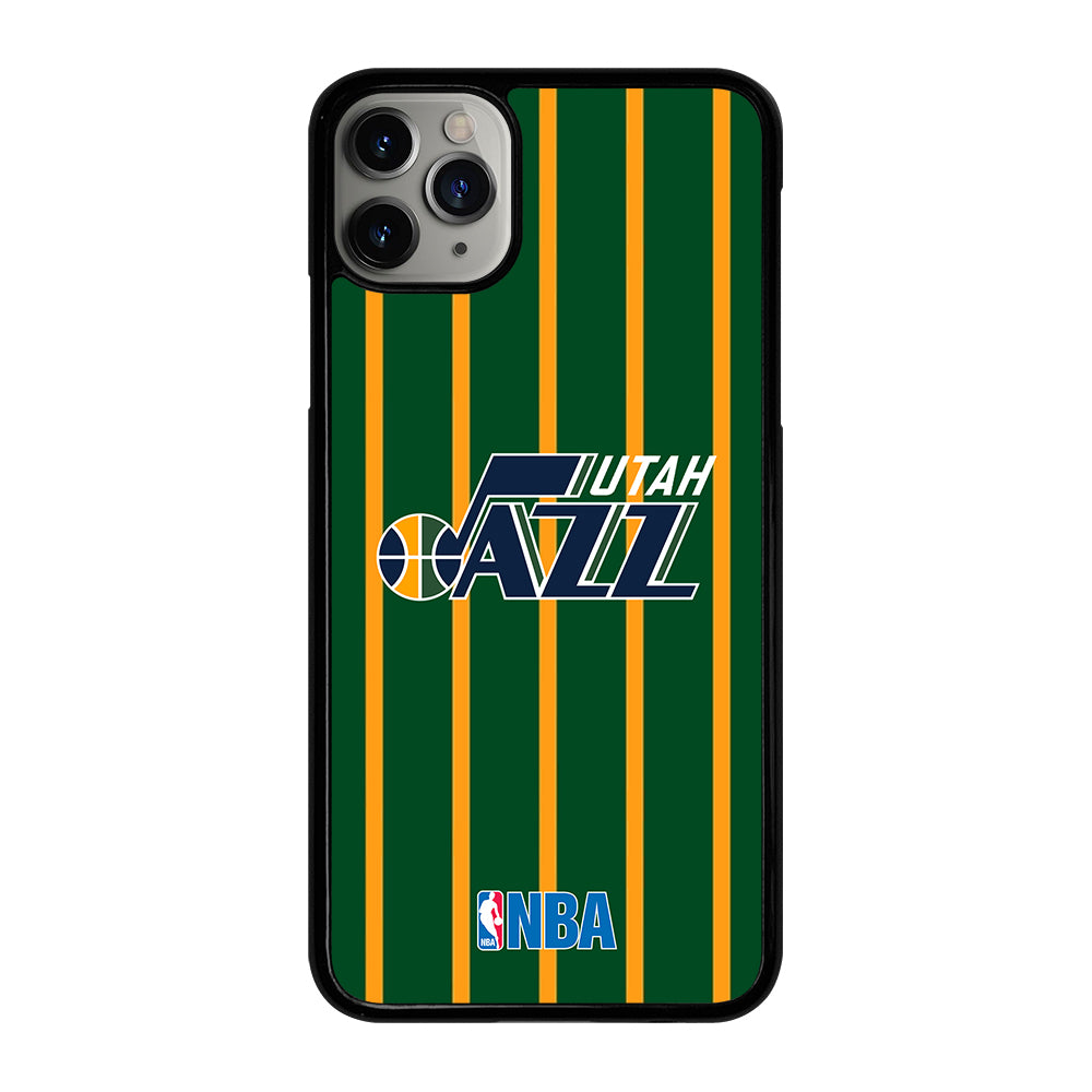 UTAH JAZZ STRIPE LOGO iPhone 11 Pro Max Case Cover