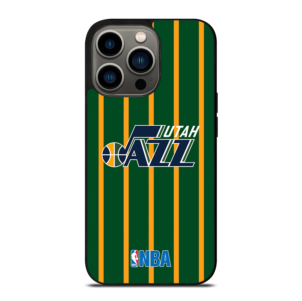 UTAH JAZZ STRIPE LOGO iPhone 13 Pro Case Cover