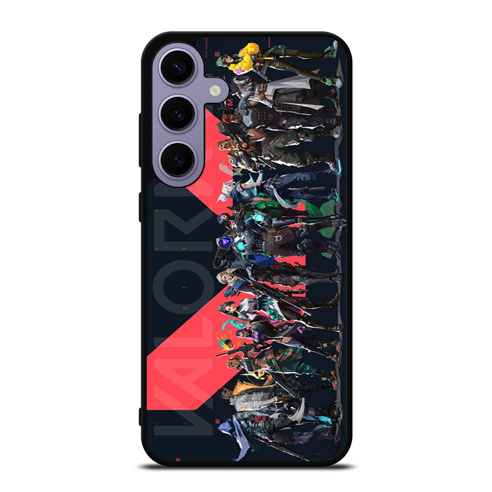 VALORANT ALL AGENTS 1 Samsung Galaxy S24 Plus Case Cover