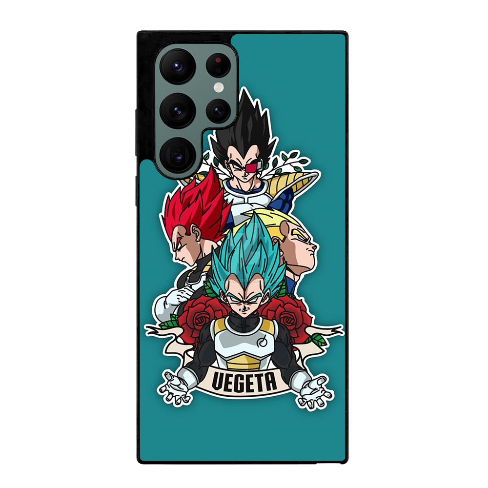 VEGETA ALL SSJ DRAGON BALL SUPER Samsung Galaxy S22 Ultra Case Cover