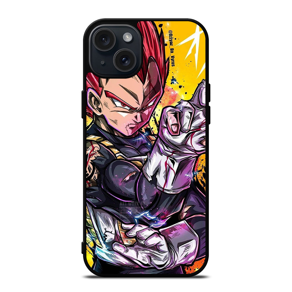 VEGETA ART DRAGON BALL SUPER iPhone 15 Plus Case Cover