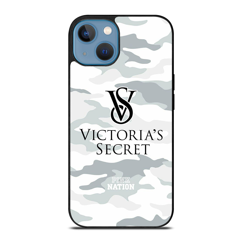 VICTORIA'S SECRET CAMO LOGO iPhone 13 Case Cover