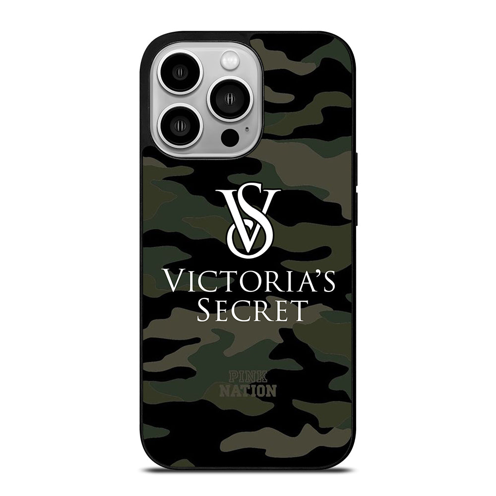 VICTORIA'S SECRET CAMO LOGO 2 iPhone 14 Pro Case Cover