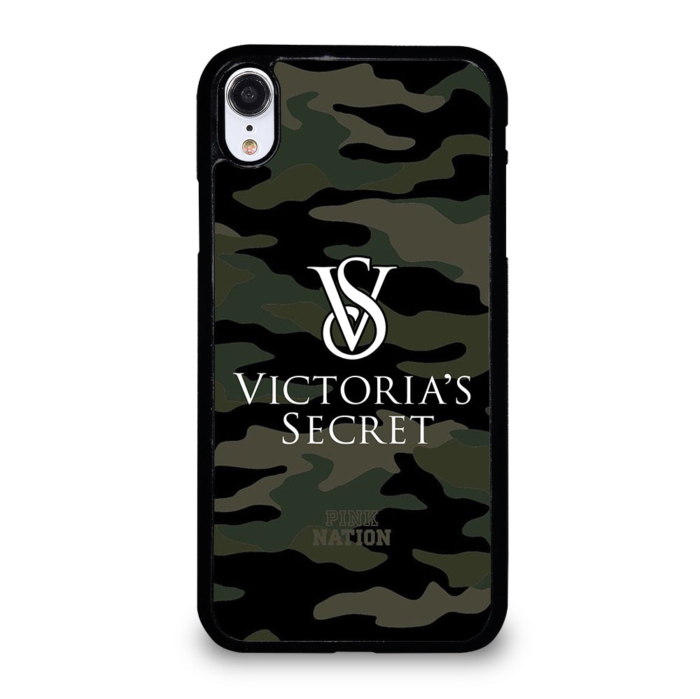 VICTORIA'S SECRET CAMO LOGO 2 iPhone XR Case Cover