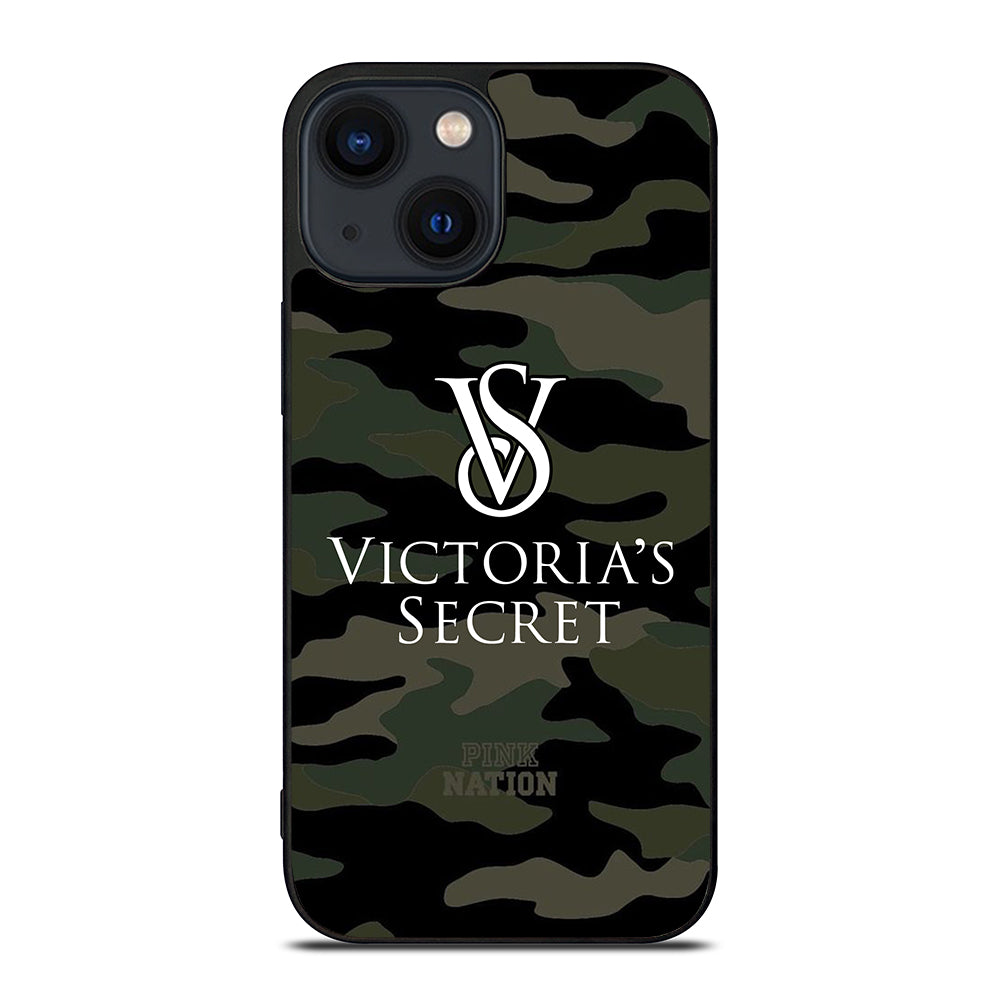 VICTORIA'S SECRET CAMO LOGO 2 iPhone 14 Plus Case Cover