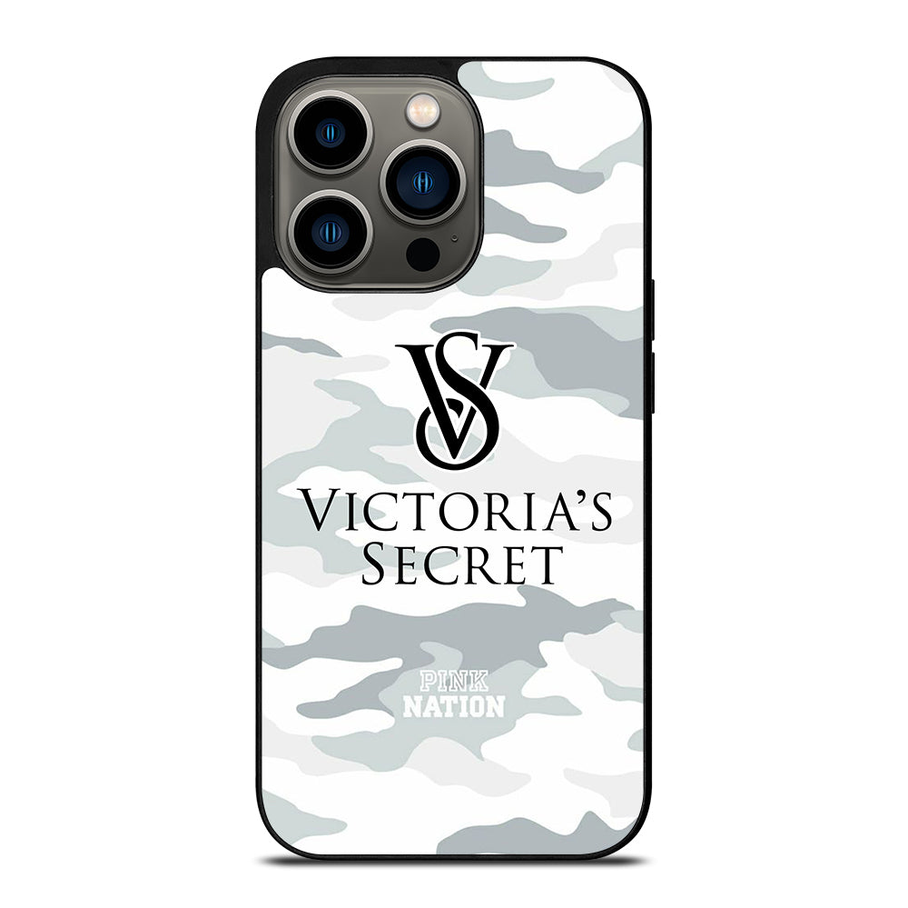 VICTORIA'S SECRET CAMO LOGO iPhone 13 Pro Case Cover