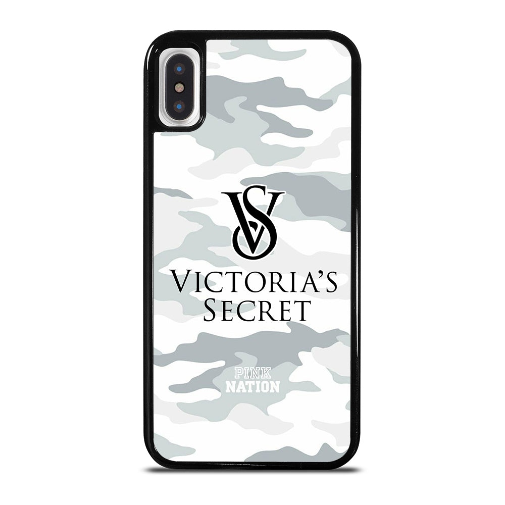 VICTORIA'S SECRET CAMO LOGO iPhone X / XS Case Cover