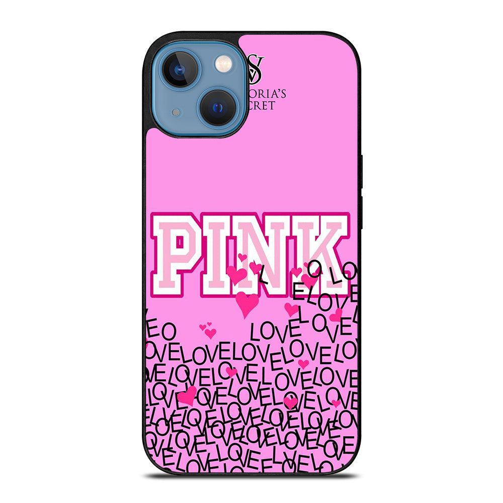 VICTORIA'S SECRET PINK LOVE iPhone 13 Case Cover