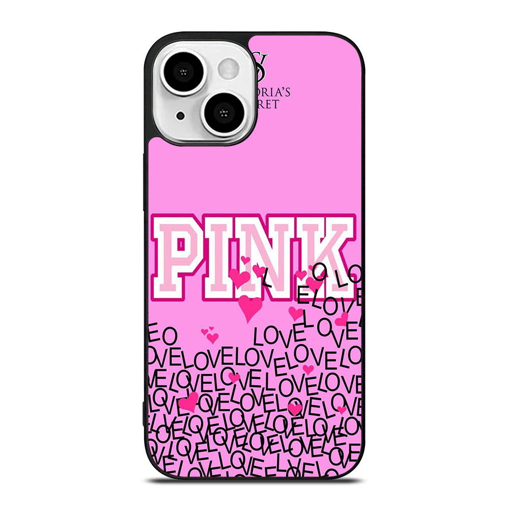 VICTORIA'S SECRET PINK LOVE iPhone 13 Mini Case Cover