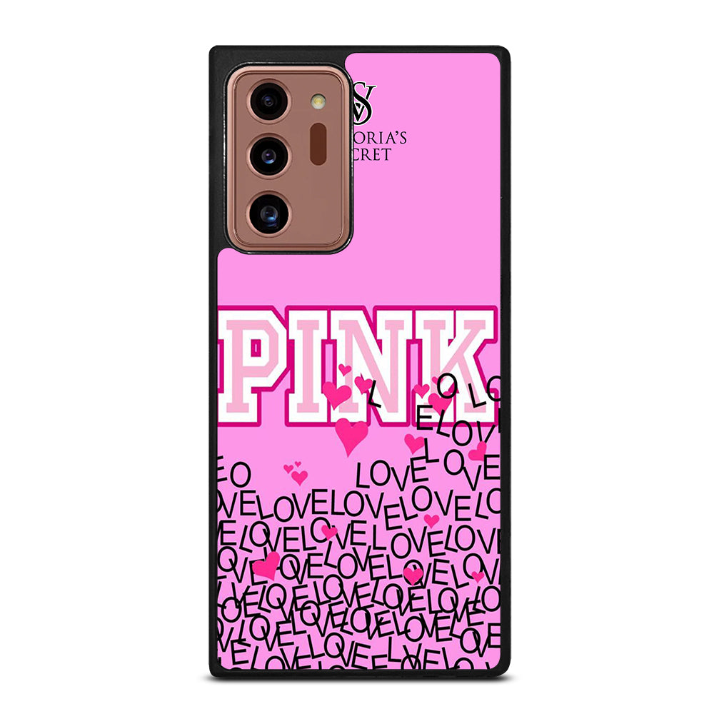 VICTORIA'S SECRET PINK LOVE Samsung Galaxy Note 20 Ultra Case Cover