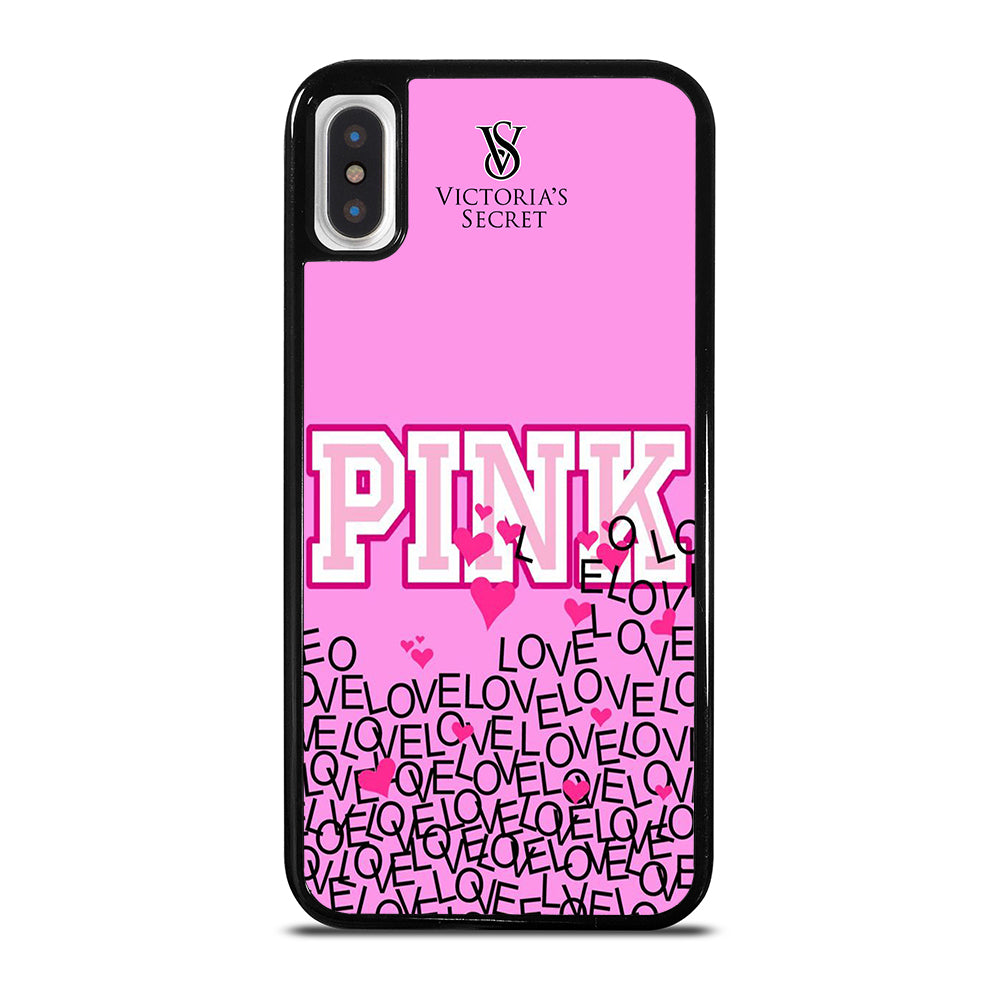 VICTORIA'S SECRET PINK LOVE iPhone X / XS Case Cover