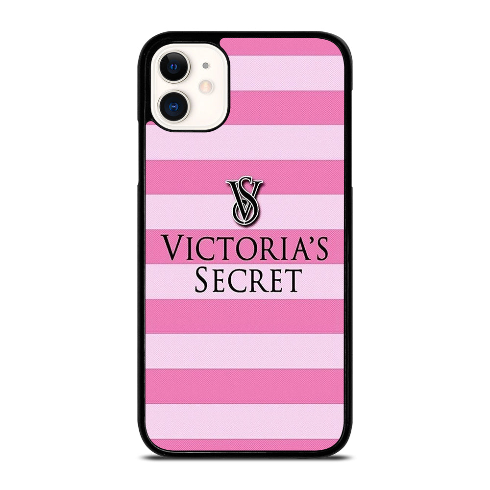 VICTORIA'S SECRET STRIPE LOGO 3 iPhone 11 Case Cover