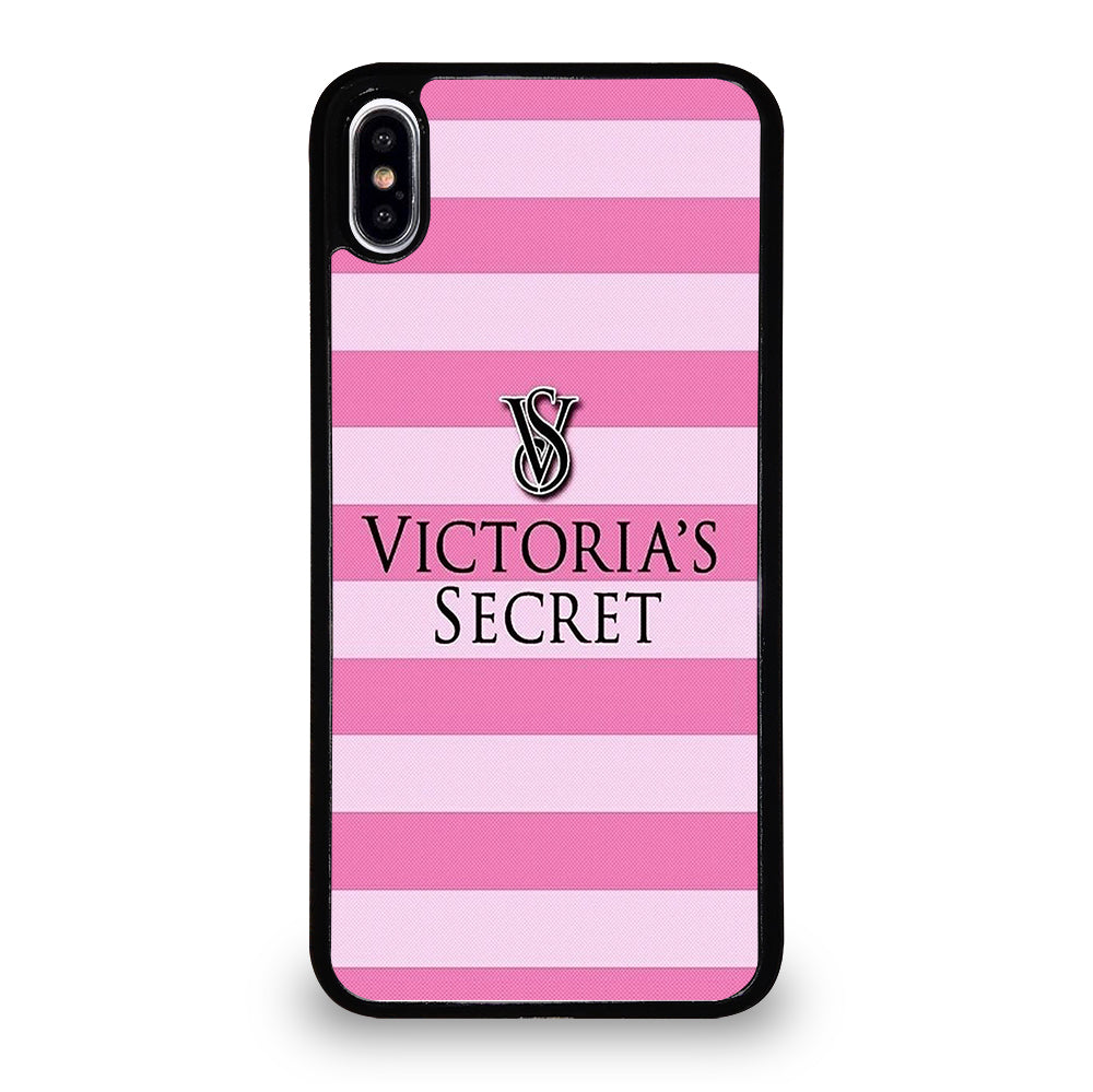 VICTORIA'S SECRET STRIPE LOGO 3 iPhone XS Max Case Cover
