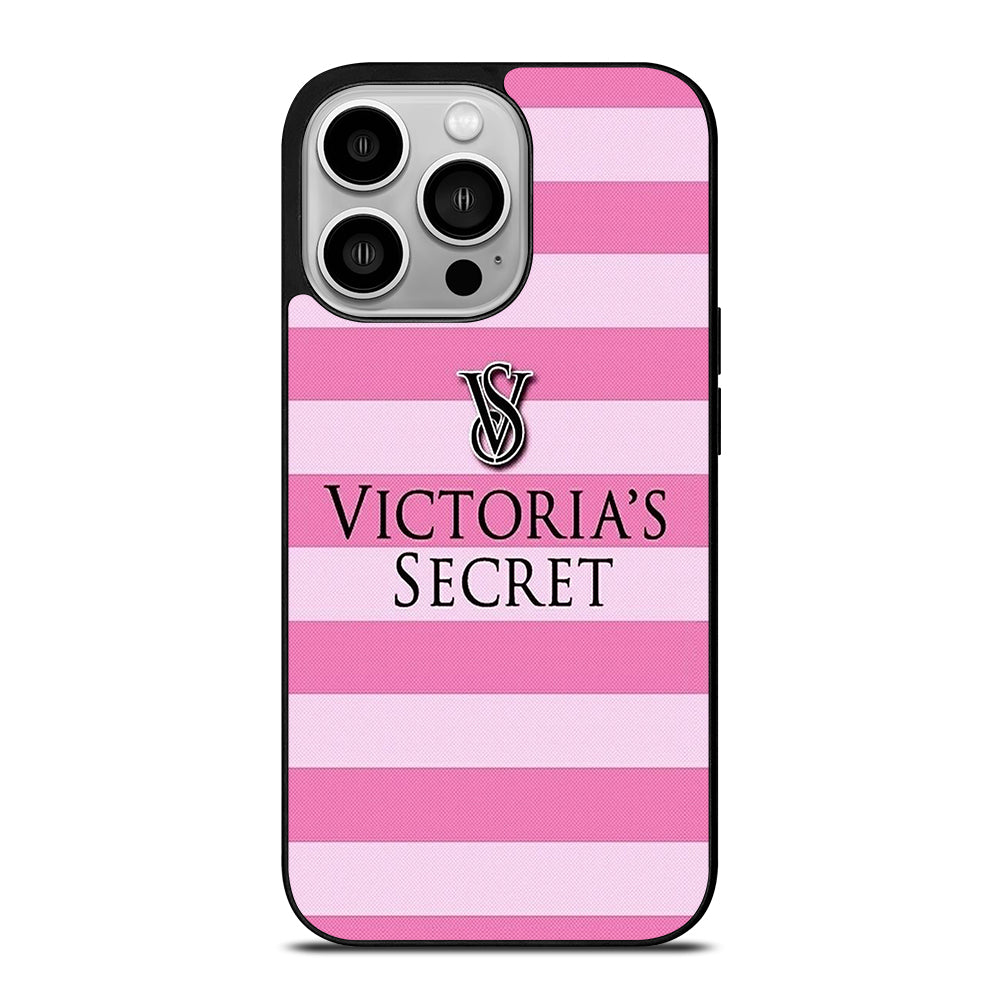 VICTORIA'S SECRET STRIPE LOGO 3 iPhone 14 Pro Case Cover