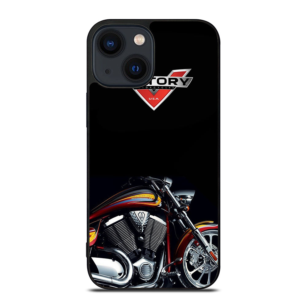 VICTORY LOGO MOTORCYCLE iPhone 14 Plus Case Cover