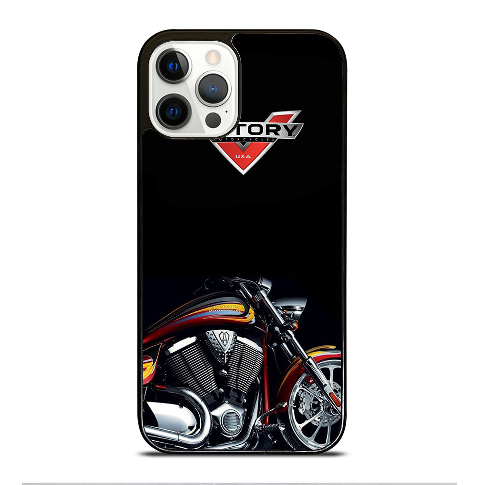 VICTORY LOGO MOTORCYCLE iPhone 12 Pro Case Cover
