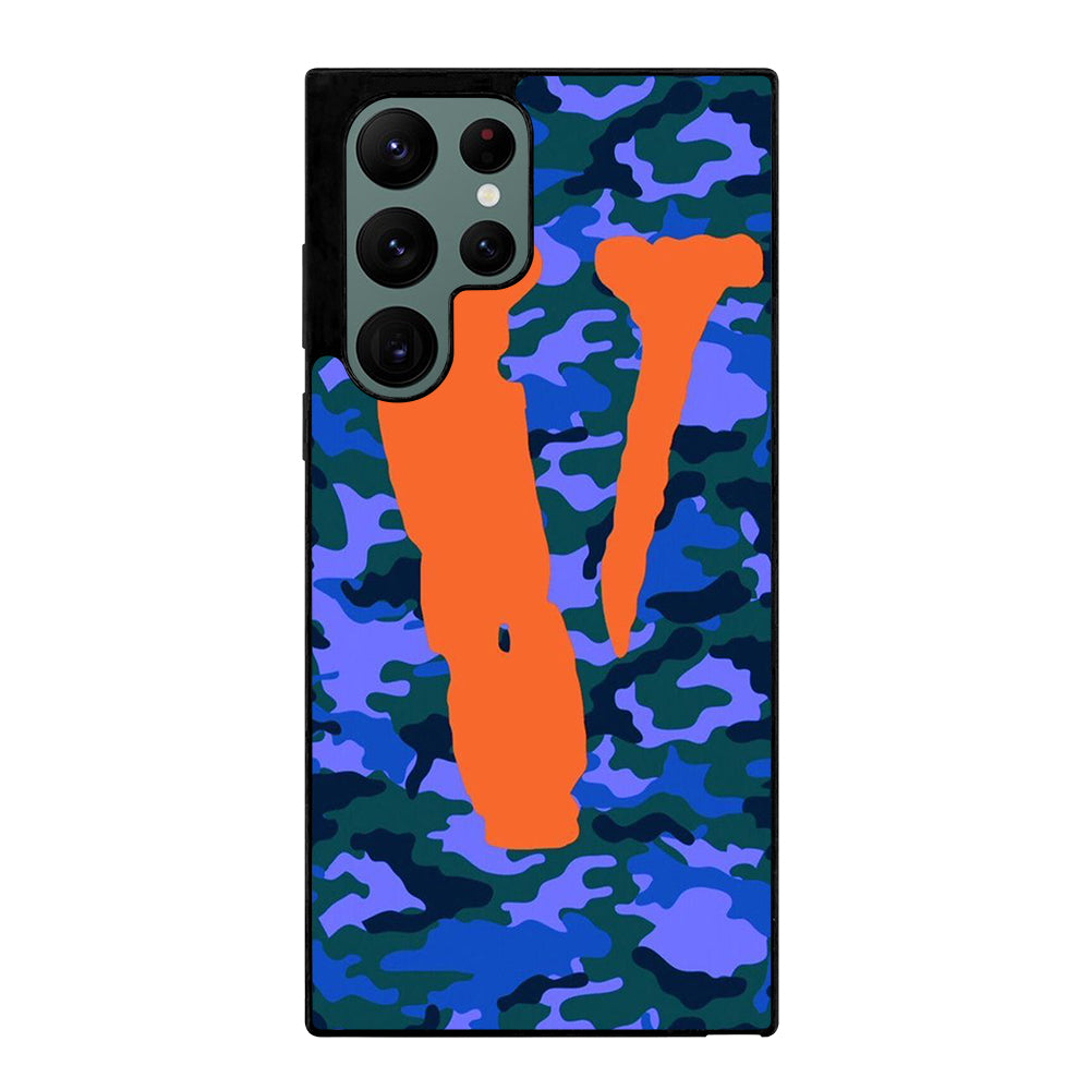 VLONE LOGO CAMO 3 Samsung Galaxy S22 Ultra Case Cover